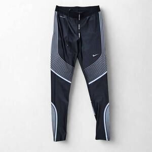 Title: Nike Power Speed Flash Running Tights - Black/Reflective - XS